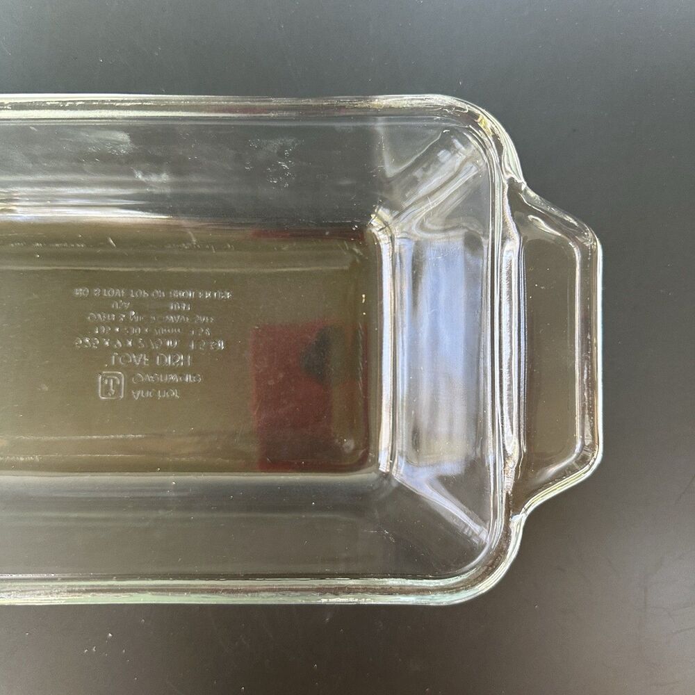 Anchor Ovenware Loaf Dish 1041 Baking Pan 5.25” x 9” x 2.75”   1.5 Qt USA - Picture 4 of 8